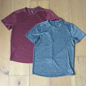 DSG | Set Of 2 Workout Shirts Grey And Red